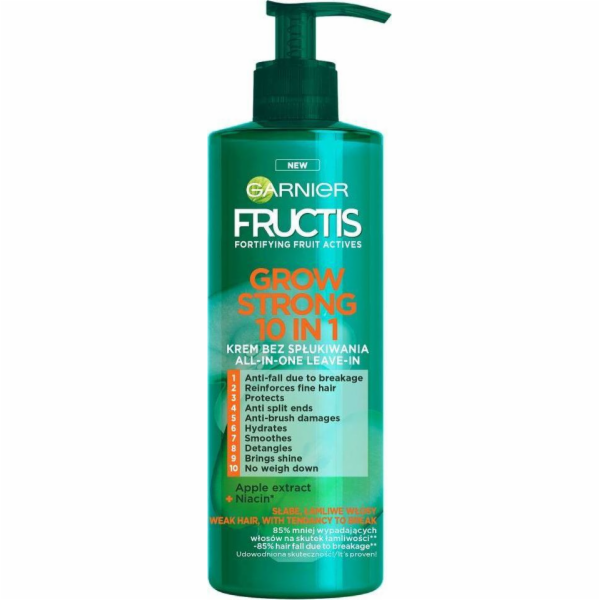 Garnier GARNIER_Fructis Grow Strong 10v1 bezoplachový kré...