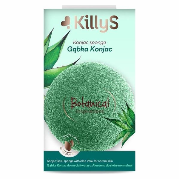 Killy`s KILLYS_Botanical Inspirations konjac čisticí houb...