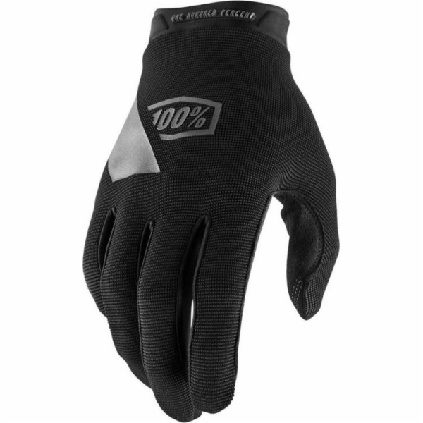 100% rukavice 100% rukavice Ridcamp Black Xxl (délka ruky...