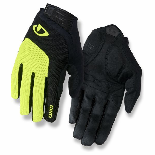 Giro Men s Bicycle Gloves Bravo Gel LF Yellow-Black R. XX...