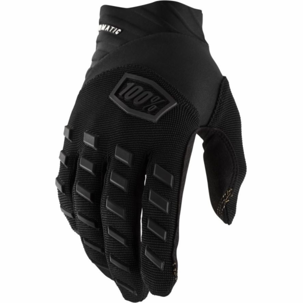 100% rukavice 100% Aircmatic Glove Black Garcoal L (délka...