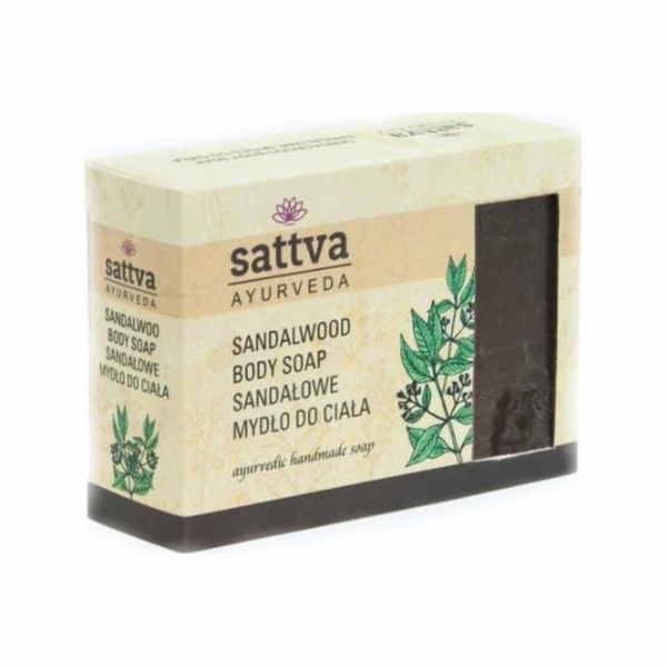 Sattva sattva_ayurveda santalová karoserie mýdlo sandální...