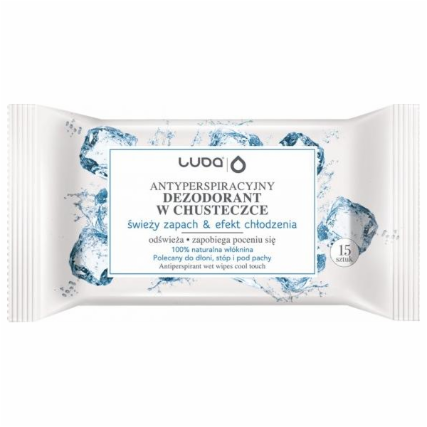 Luba LUBA_Antiperspirantové ubrousky s chladivým efektem ...