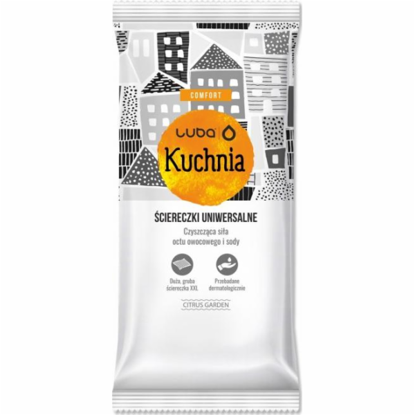 Luba LUBA_Universal, vlhčené ubrousky do kuchyně, 32 ks