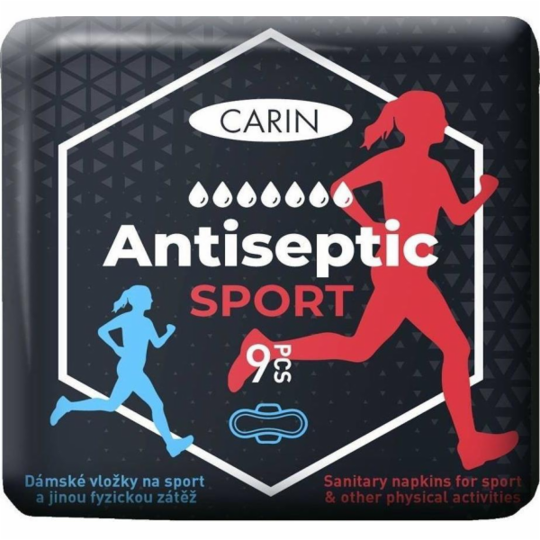 Cairn CARIN_Antiseptic Sport ultratenké hygienické vložky...