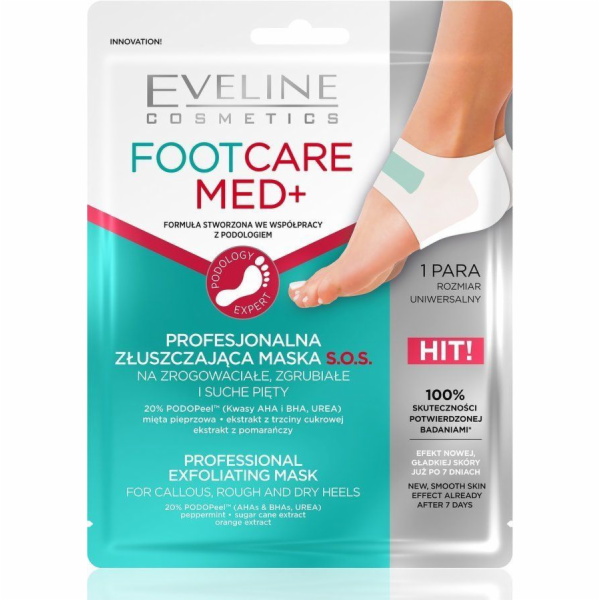 Eveline Eveline Foot Care Med+ Professional exfoliační SO...