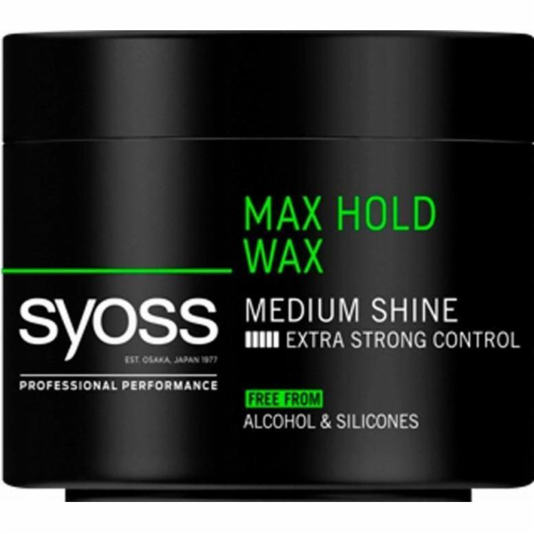 SYOSS SYOSS_MAX HOLD WAKE Střední lesklá vlasy Styling vo...