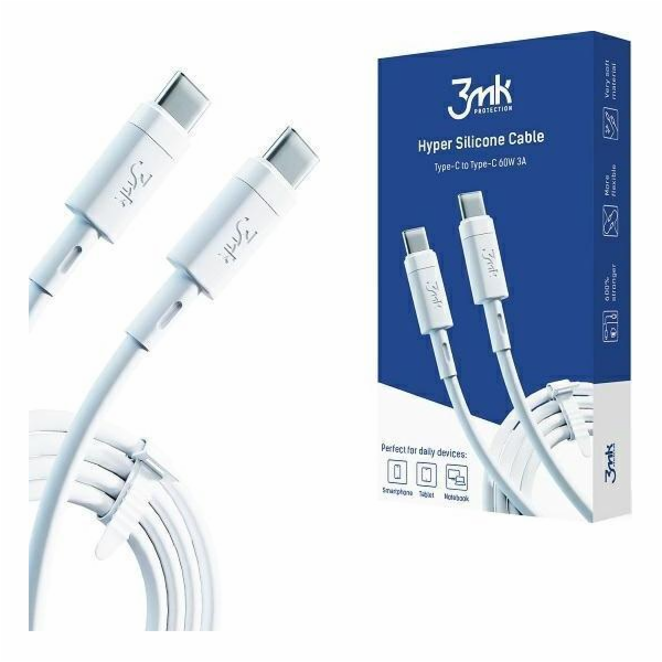3mk datový kabel - Hyper Silicone Cable Type-C to Type-C ...