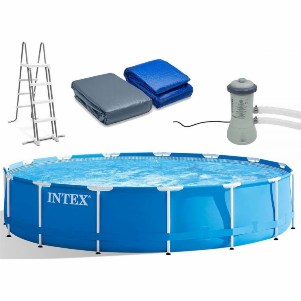 Swimming pool garden.frame.457x122/pump 12V 28242GN