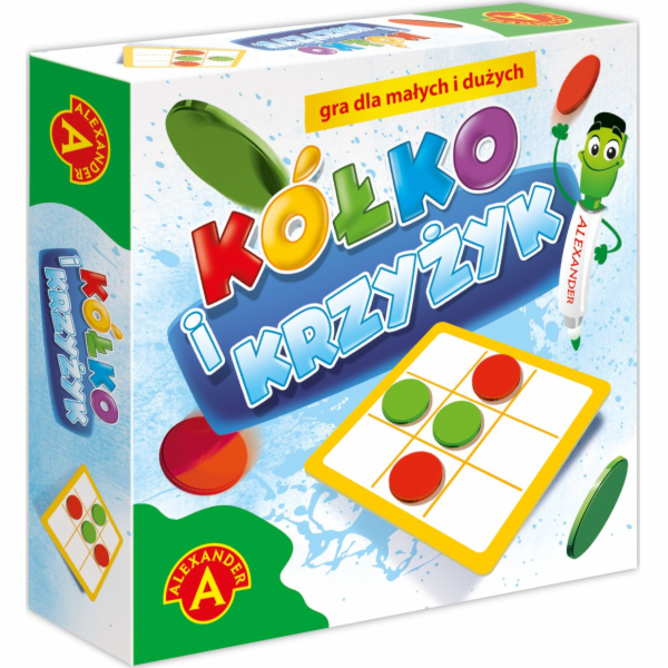 Malá cestovní hra Alexander Tic Tac Toe p18