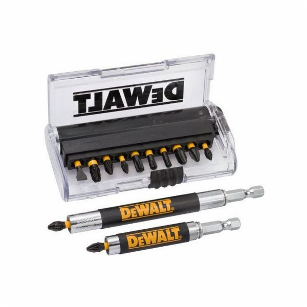 14 pcs. Torsion screwdriver bit set + handle