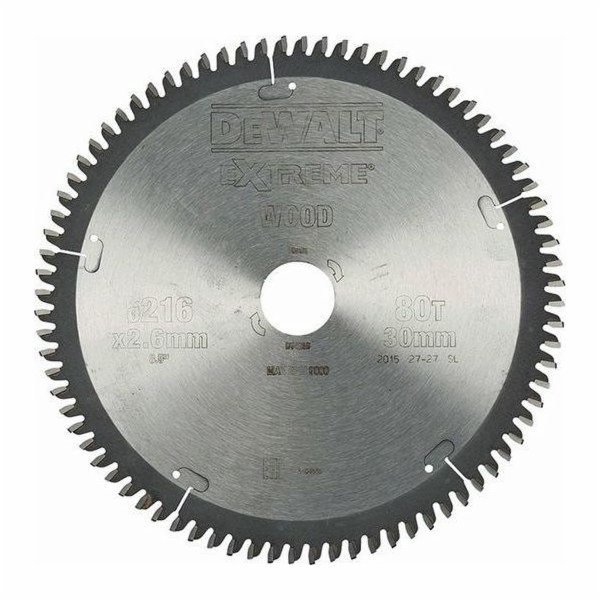 Pilový kotouč Dewalt.216x30mmx80z Dt4286-qz