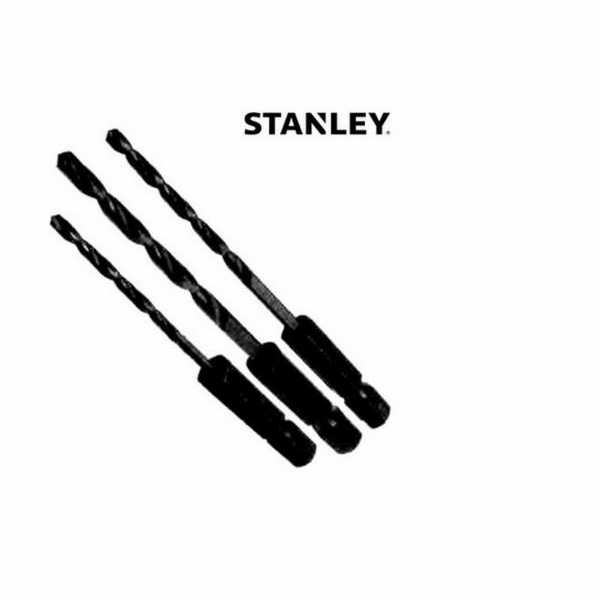 Stanley Sada pilotních vrtáků 8, 10, 12 mm STA62509
