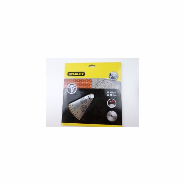 Stanley Průběžný diamantový kotouč O=230mm - STA38207