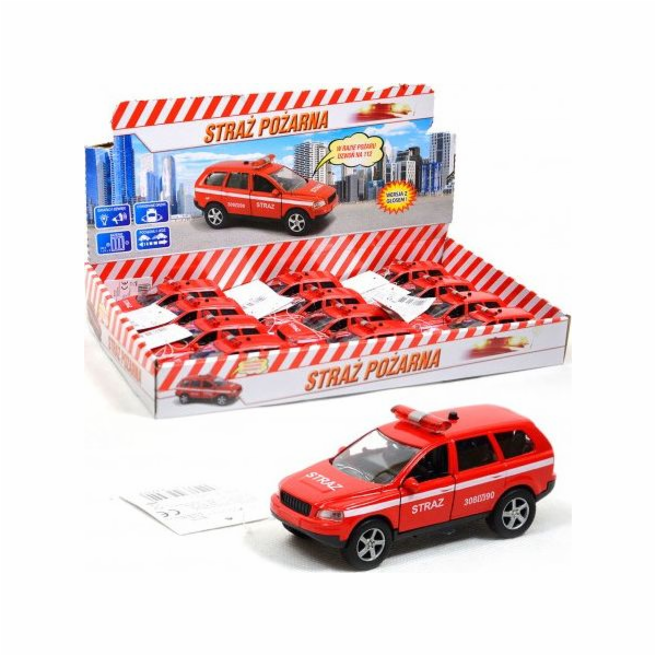 Hypo Hasičské auto 11cm Sound Light Drive