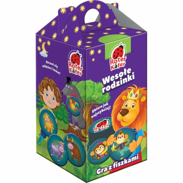 Roter Kafer VZDĚLÁVACÍ HRA HAPPY FAMILIES RK1010-06