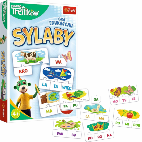 Trefl slabika rodina Treflik Trefl