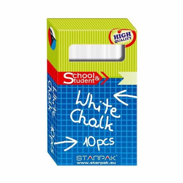 Starpak School Chalk White Op10ZT (262682)