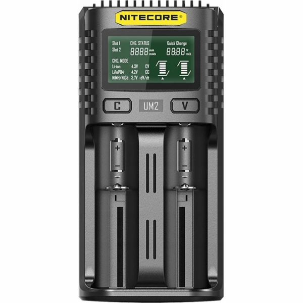 Nabíječka Nitecore UM2, USB