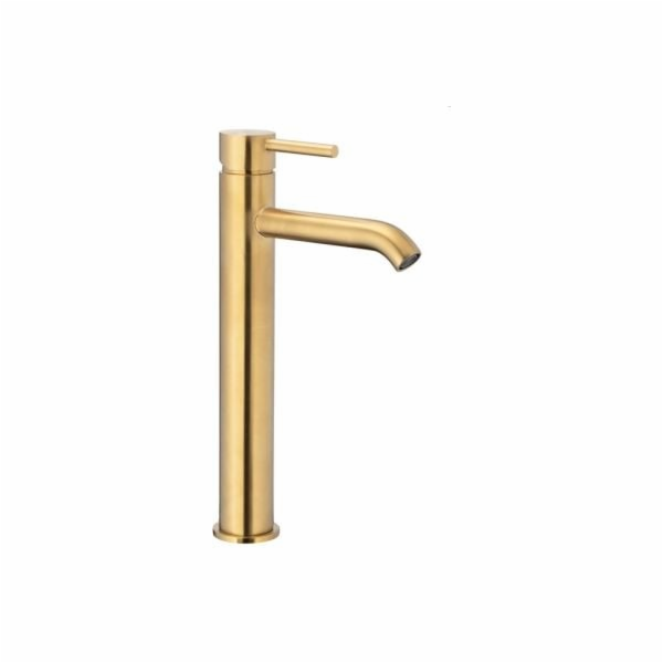 KFA Moza umyvadlová baterie, stojatá, broušené zlato (503...