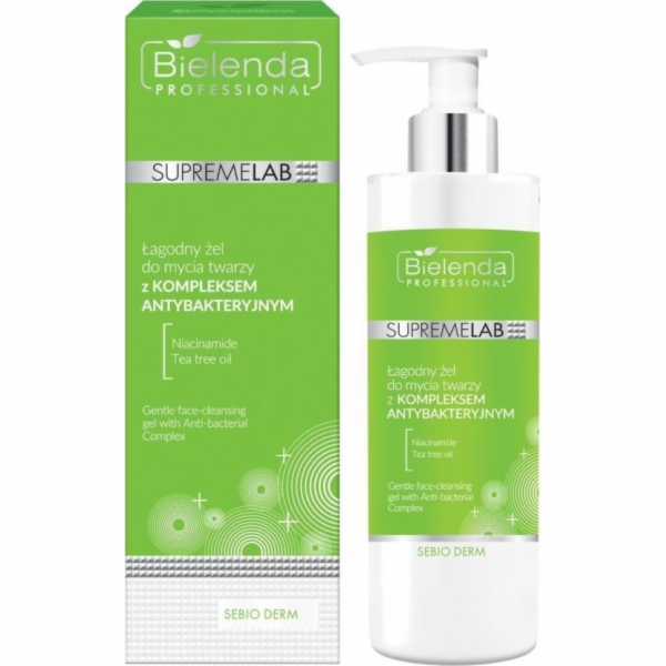 Bielenda SupremeLab Sebio Derm jemný čisticí gel na oblič...