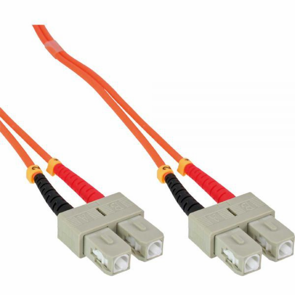 InLine SC/SC propojovací kabel z optických vláken, 50/125...