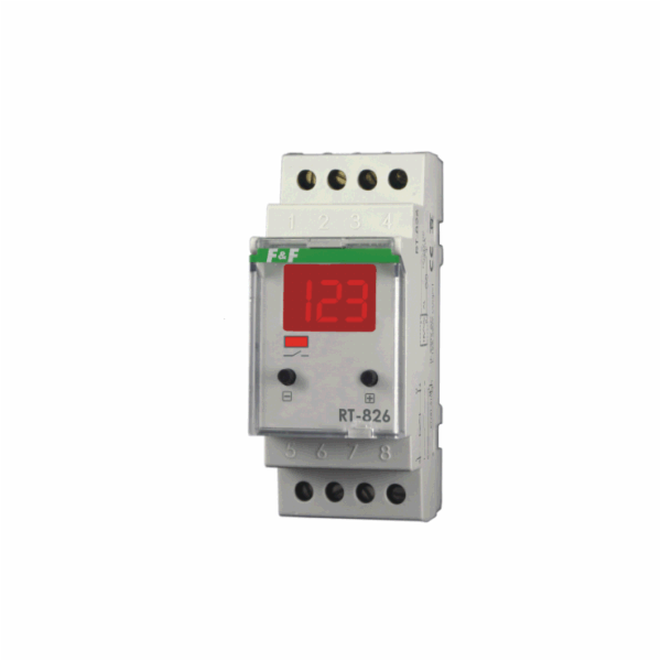 RT-826 TEMPERATURE CONTROLLER 16A 1Z 2M -25-130ST C 230V AC