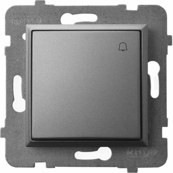 Ospel ARIA Button /zvonek/ šedá matná LP-6U/m/70