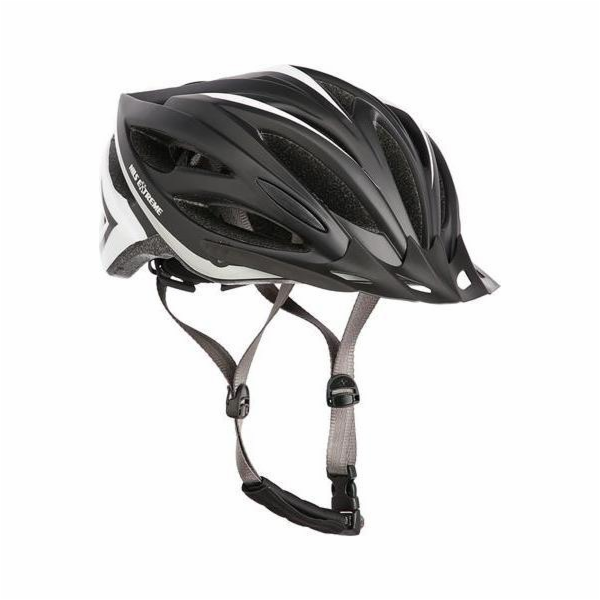 Nils Extreme MTW202 ČERNOBÍLÁ VELIKOST. M (53-58CM) PŘILB...