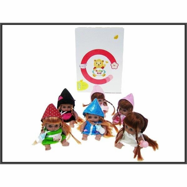 Hipo Mini Dolls se zvukem 13 cm v kloboucích (12085)
