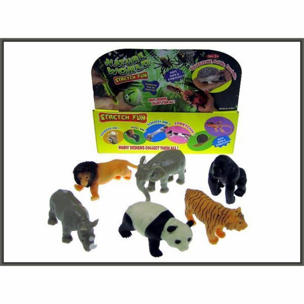 Hipo Divoká zvířátka s hráškem 12cm 6 vzorů p24 HIPO mix ...