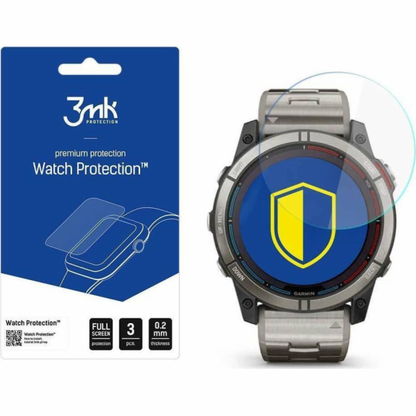 3mk hybridní sklo Watch FlexibleGlass pro Garmin Quatix 7...
