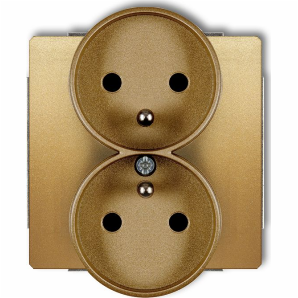 DECO dvojitá patice pro rám z/u, zlatá 29DGPR-2z