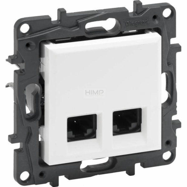 Legrand Niloe Krok 863168 2 X RJ45 ICT. 6A UTP Double White