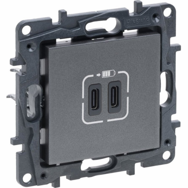 Legrand USB-C nabíječka Legrand Niloe Step 863439 dvojitá...