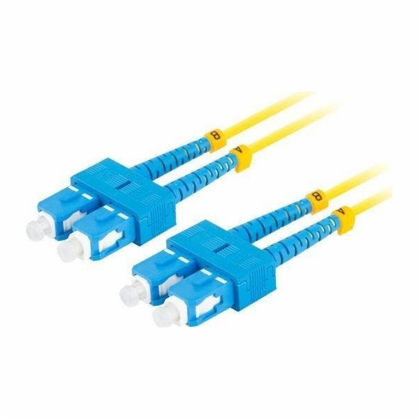 LANBERG optický patch cord SM SC/UPC-SC/UPC duplex 10m LS...