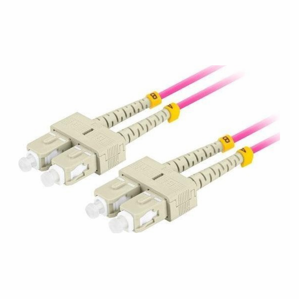 LANBERG optický patch cord MM SC/UPC-SC/UPC duplex 5m LSZ...