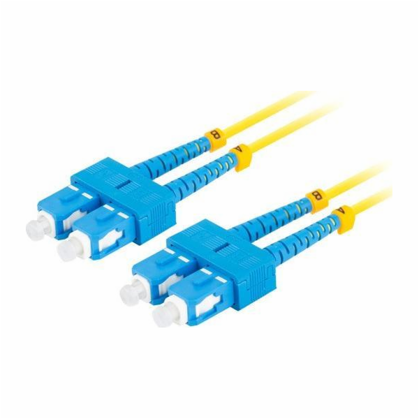 LANBERG optický patch cord SM SC/UPC-SC/UPC duplex 5m LSZ...