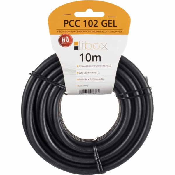 Libox PCC102 koaxiální kabel gel-10 LIBOX