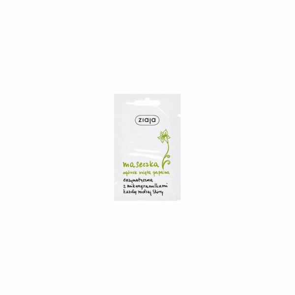 Ziaja CUUMBER MINT ENZYMOVÁ MASKA 7 ml