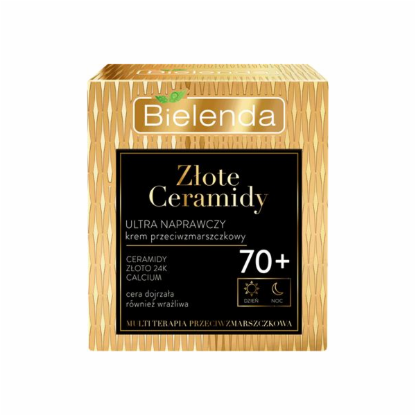 Bielenda Golden ceramides Krém proti vráskám 70+
