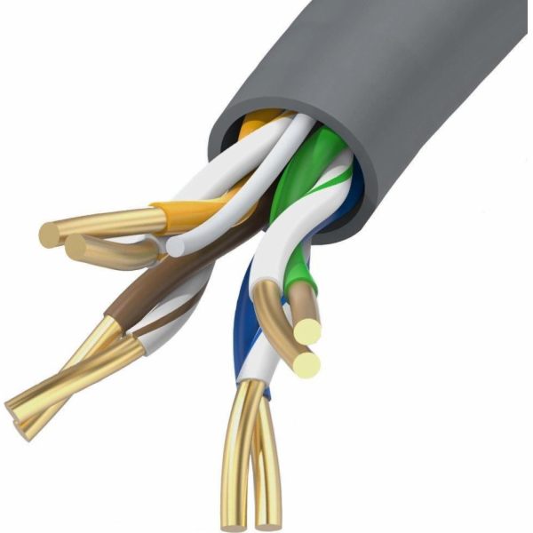 Unitek Unitek kroucený pár kabel Cat.5e UTP RJ45 (8P8C) 305m