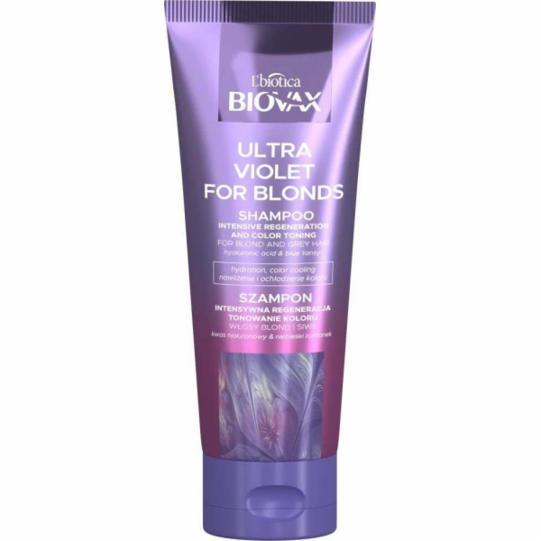 L BIOTICA_Biovax Ultra Violet For Blonds Shampoo intenziv...