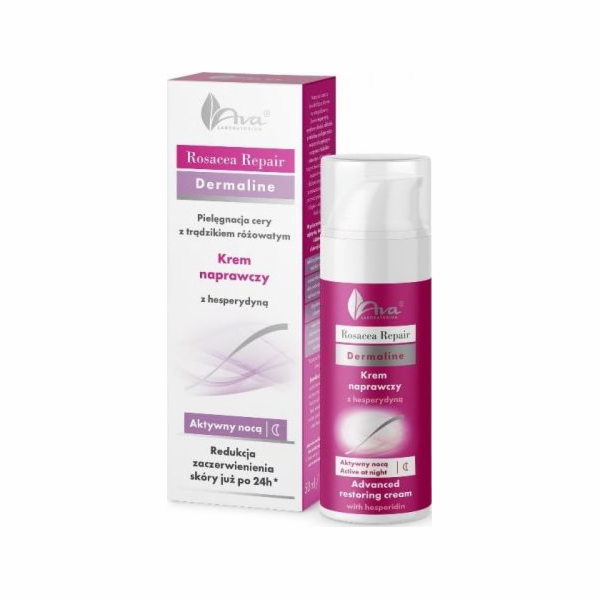 Ava Rosacea Repair Laboratory - Noční vaskulární krém a R...