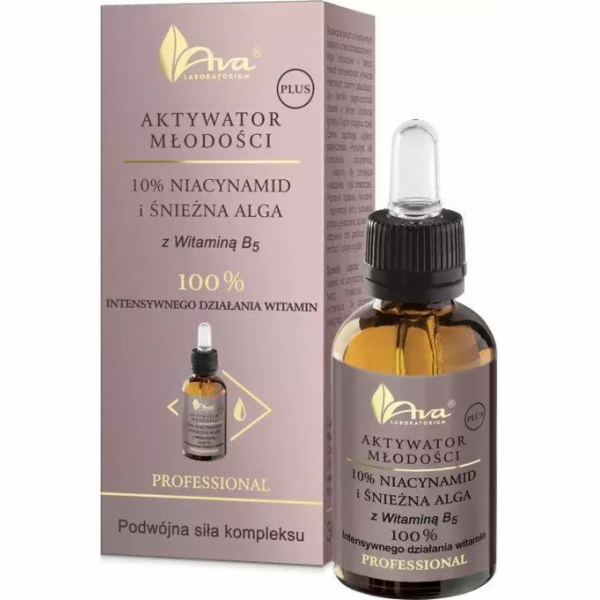 Ava AVA Youth Activator Serum 10% niacinamid a sněhové řa...