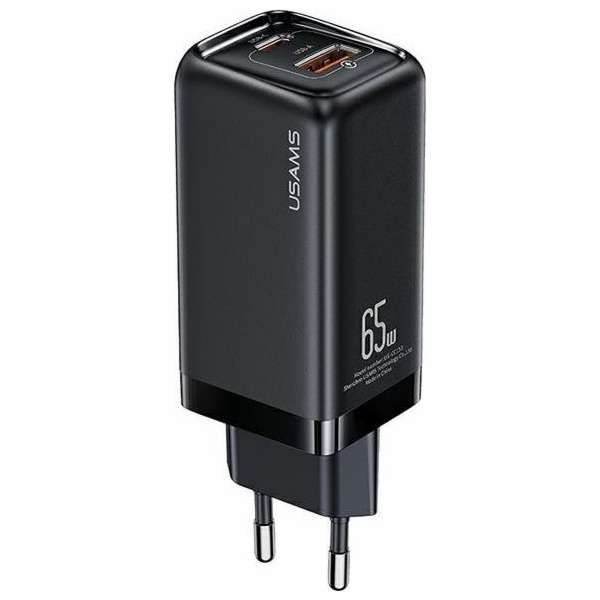 Usams T47 nabíječka 1x USB-A 1x USB-C 3 A (CC153TC01)