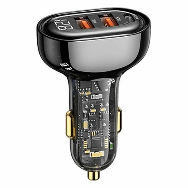 Usams USAMS Charger Lod. sám. 1xUSB-C 2xUSB-A 125W Fast C...