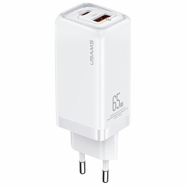 Usams T47 nabíječka 1x USB-A 1x USB-C 3 A (CC153TC02)