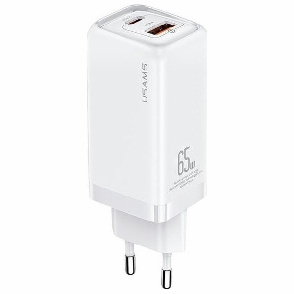 Usams T47 nabíječka 1x USB-A 1x USB-C 3 A (CC153TC02)