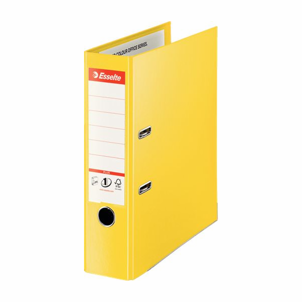 Esselte No.1 Vivida Plus pákový pořadač A4 80mm žlutý (10...